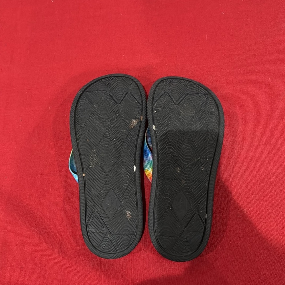 Chaco Women's Sandals - Black with Multicolor Straps - Picture 3 of 3